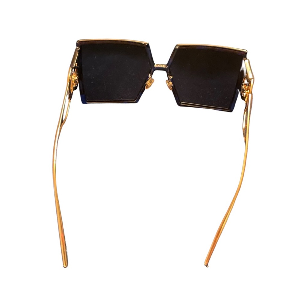 Authentic Dior Blue Patterned Square Sunglasses - image 4